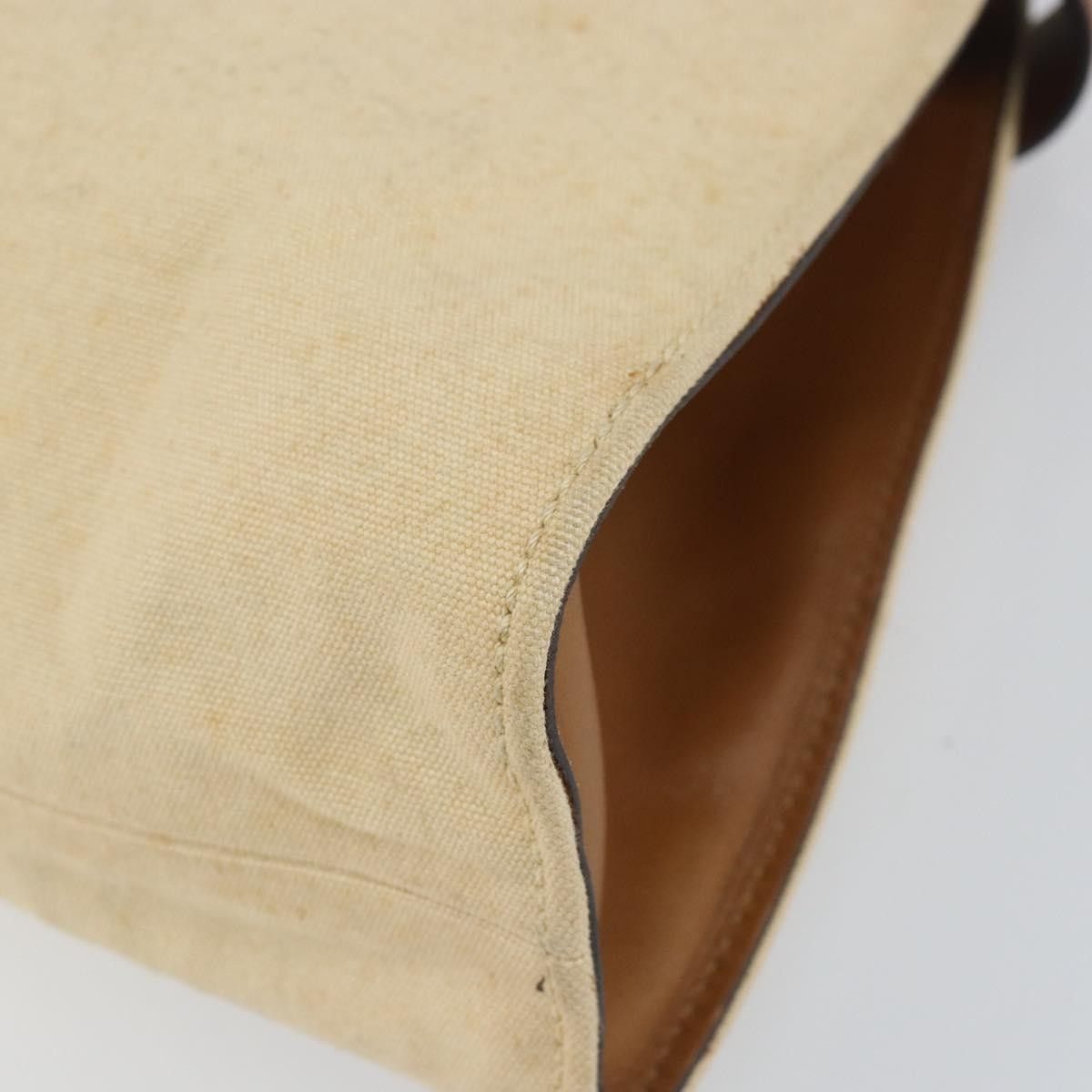 Gucci Gucci Vintage Bamboo Handle Bag Canvas Size ONE SIZE - 11 Thumbnail