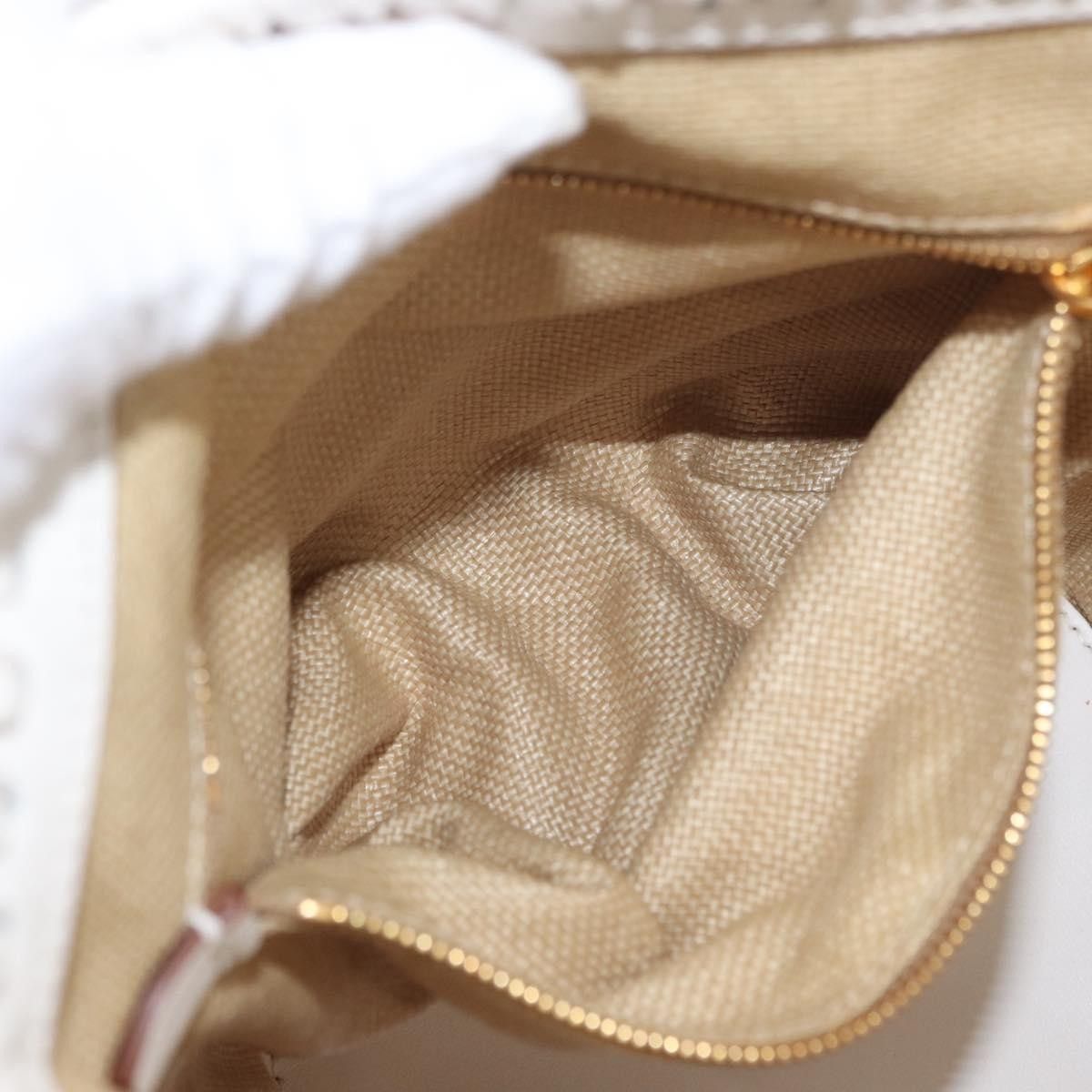 Prada Prada Bucket Bag Woven Raffia with Leather Size ONE SIZE - 24 Thumbnail