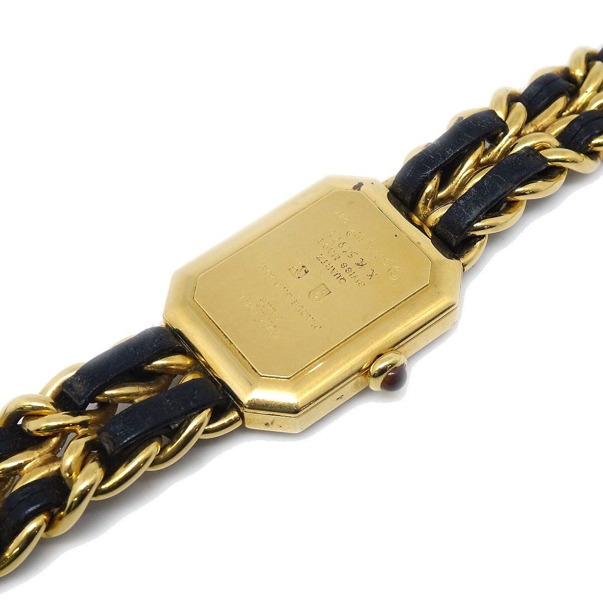 Chanel Chanel Premiere Rock Quartz Plated Metal and Leather Size ONE SIZE - 4 Thumbnail