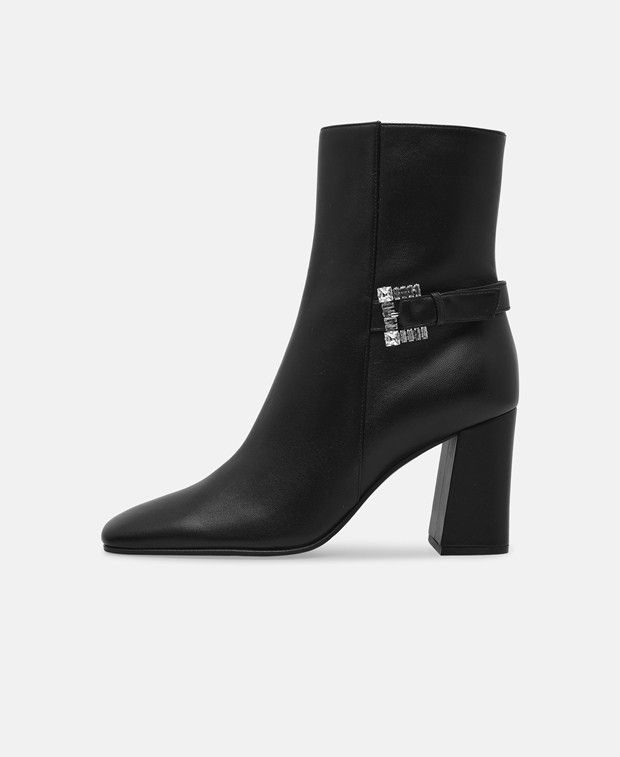 Sergio Rossi Twenty Buckle Ankle boots Size US 10 / IT 40 - 4 Thumbnail