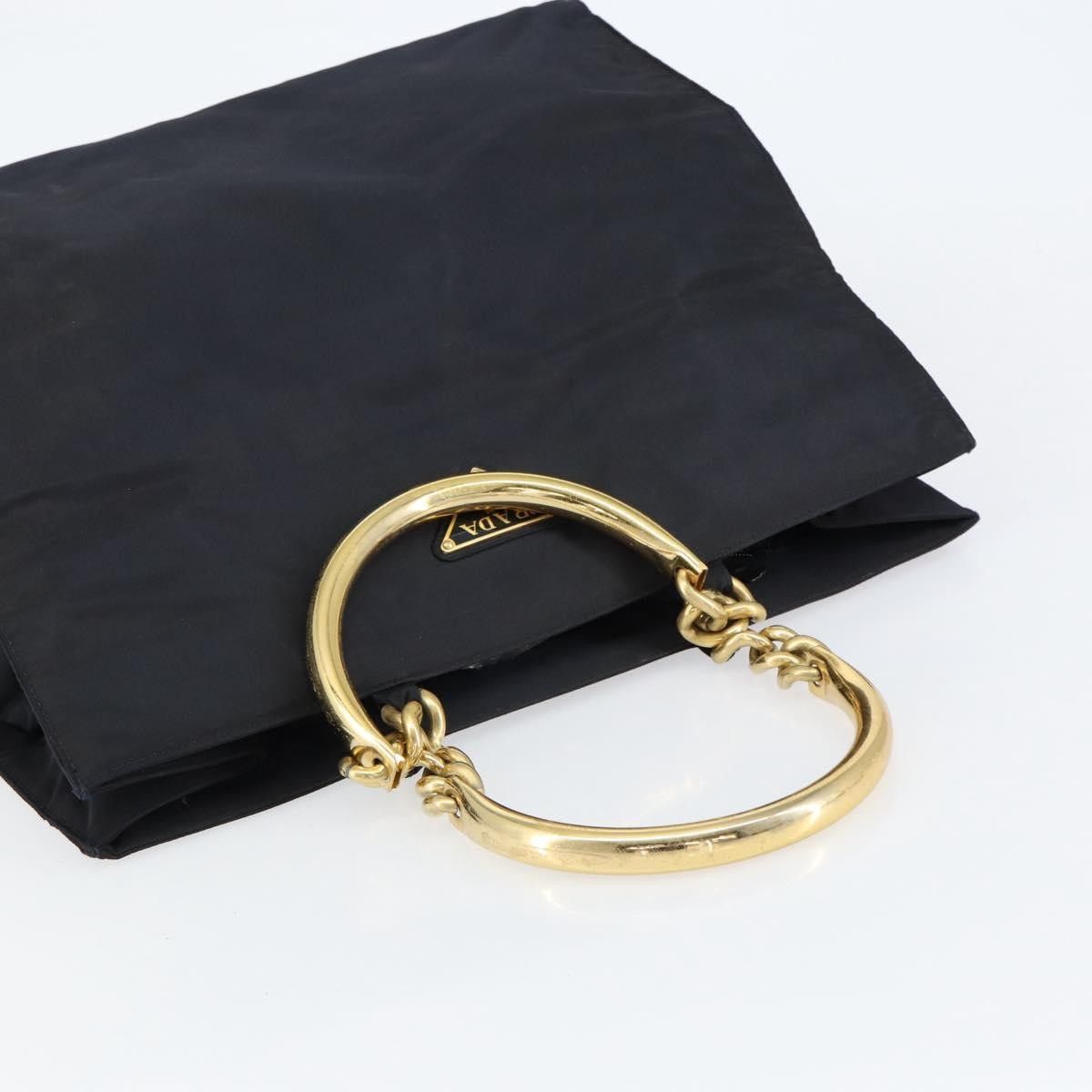 Prada Prada Metal Handles Tote Tessuto Size ONE SIZE - 13 Thumbnail