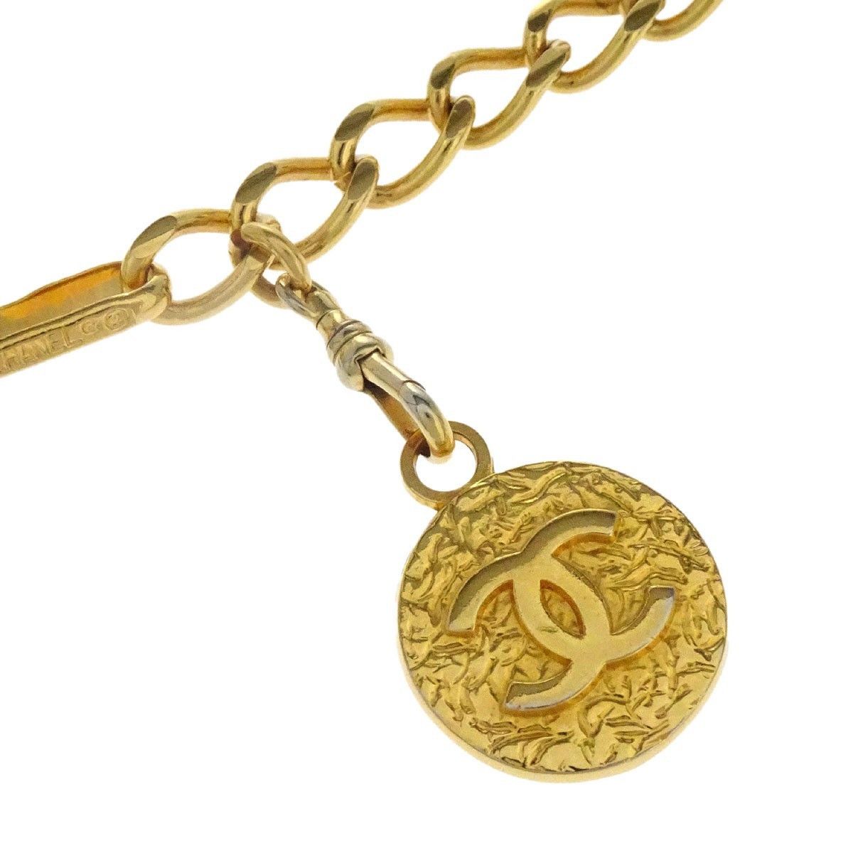 Chanel Chanel Vintage Medallion Chain Belt Metal Size ONE SIZE - 2 Thumbnail