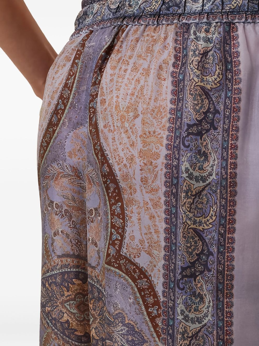 Zimmermann WANDERLUST SILK TROUSERS Size 26" / US 2 / IT 38 - 4 Thumbnail