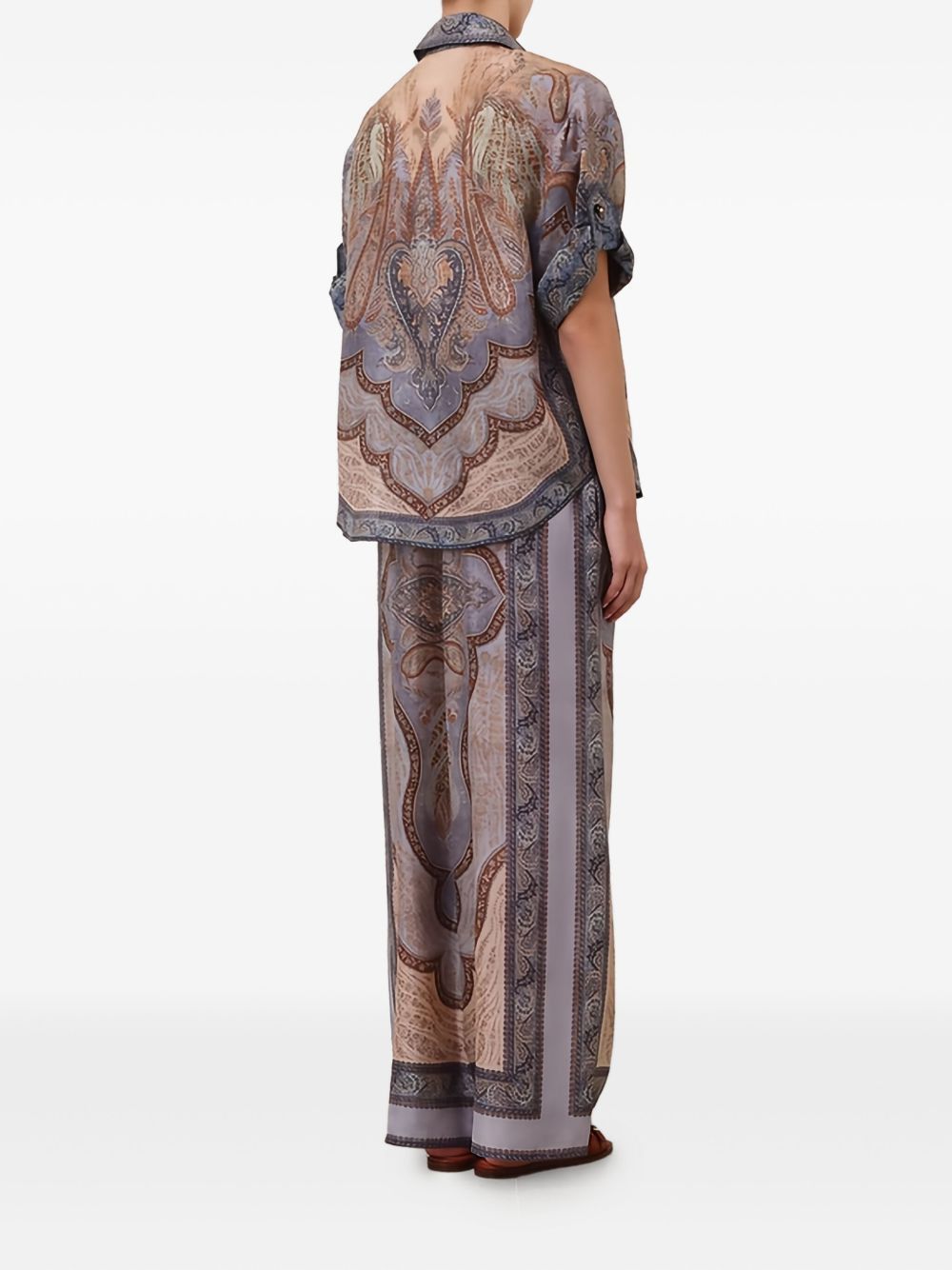 Zimmermann WANDERLUST SILK TROUSERS Size 26" / US 2 / IT 38 - 3 Thumbnail