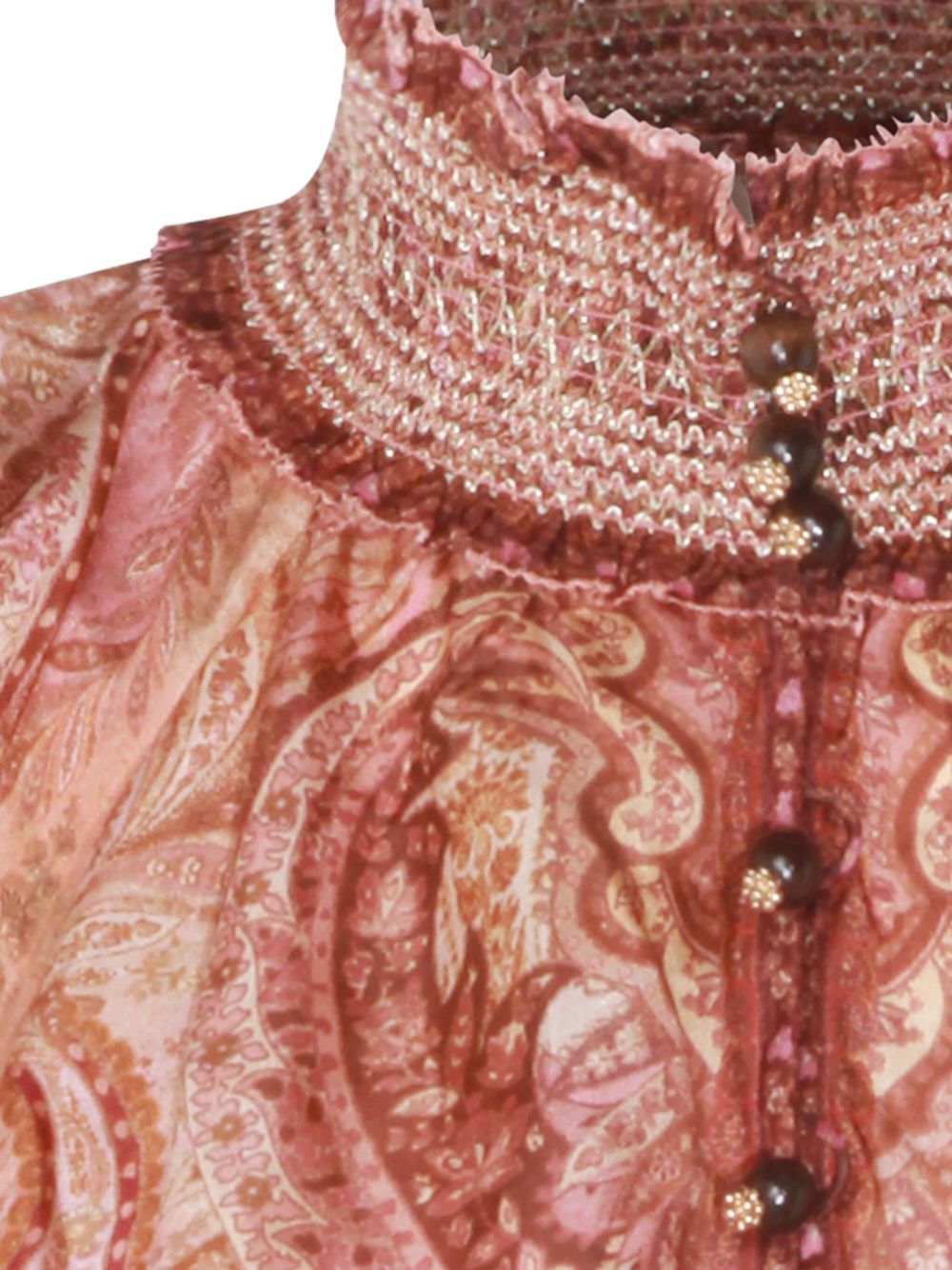 Zimmermann WANDERLUST SILK BLOUSE Size M / US 6-8 / IT 42-44 - 3 Thumbnail