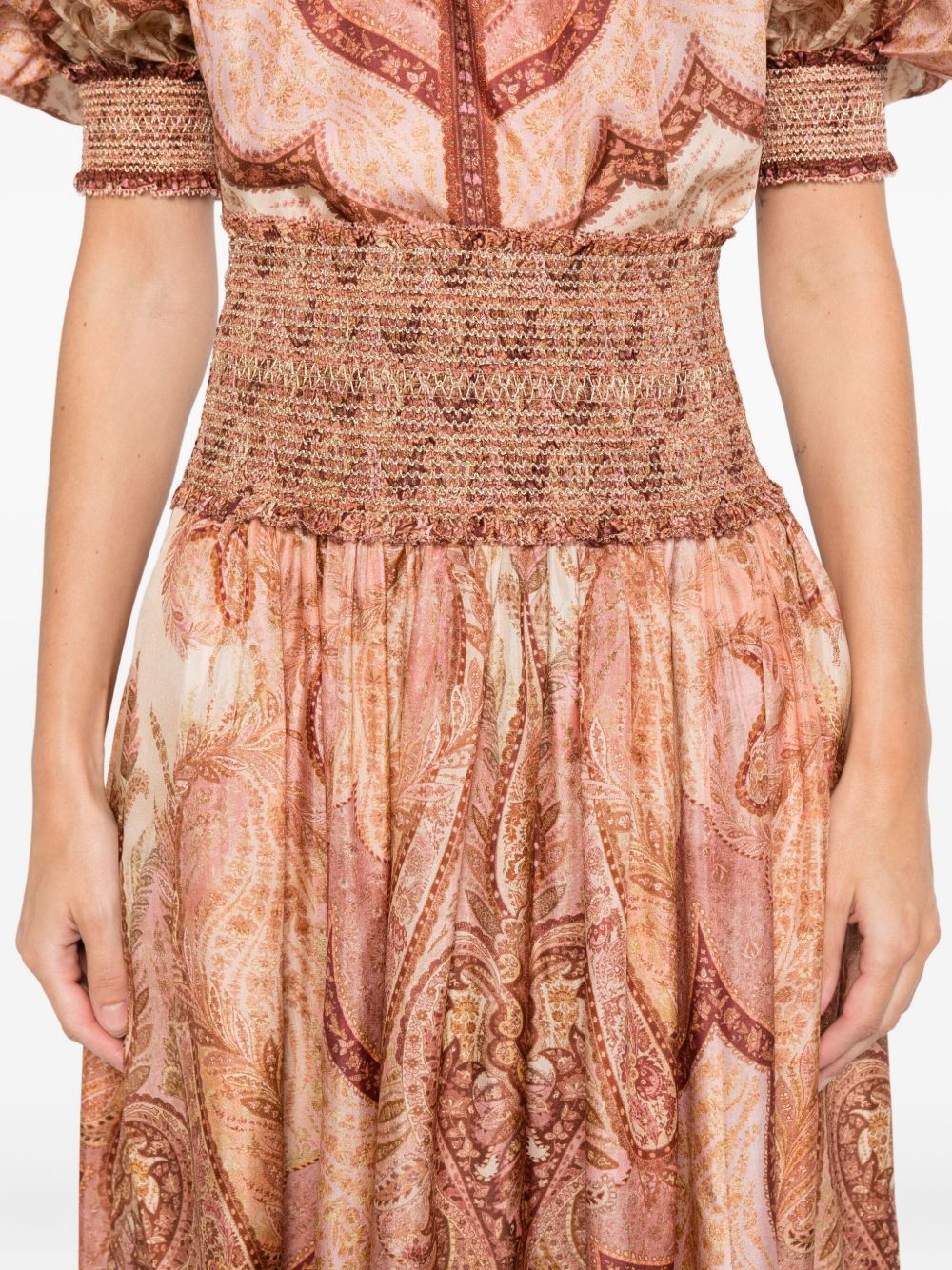 Zimmermann WANDERLUST SILK MAXI SKIRT Size 26" / US 2 / IT 38 - 2 Thumbnail