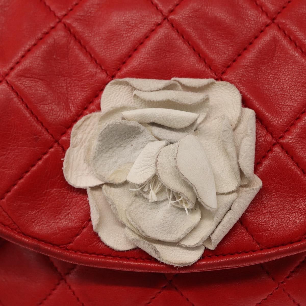 Chanel Chanel Camellia Rounded Clutch Satin and Leather Size ONE SIZE - 18 Thumbnail