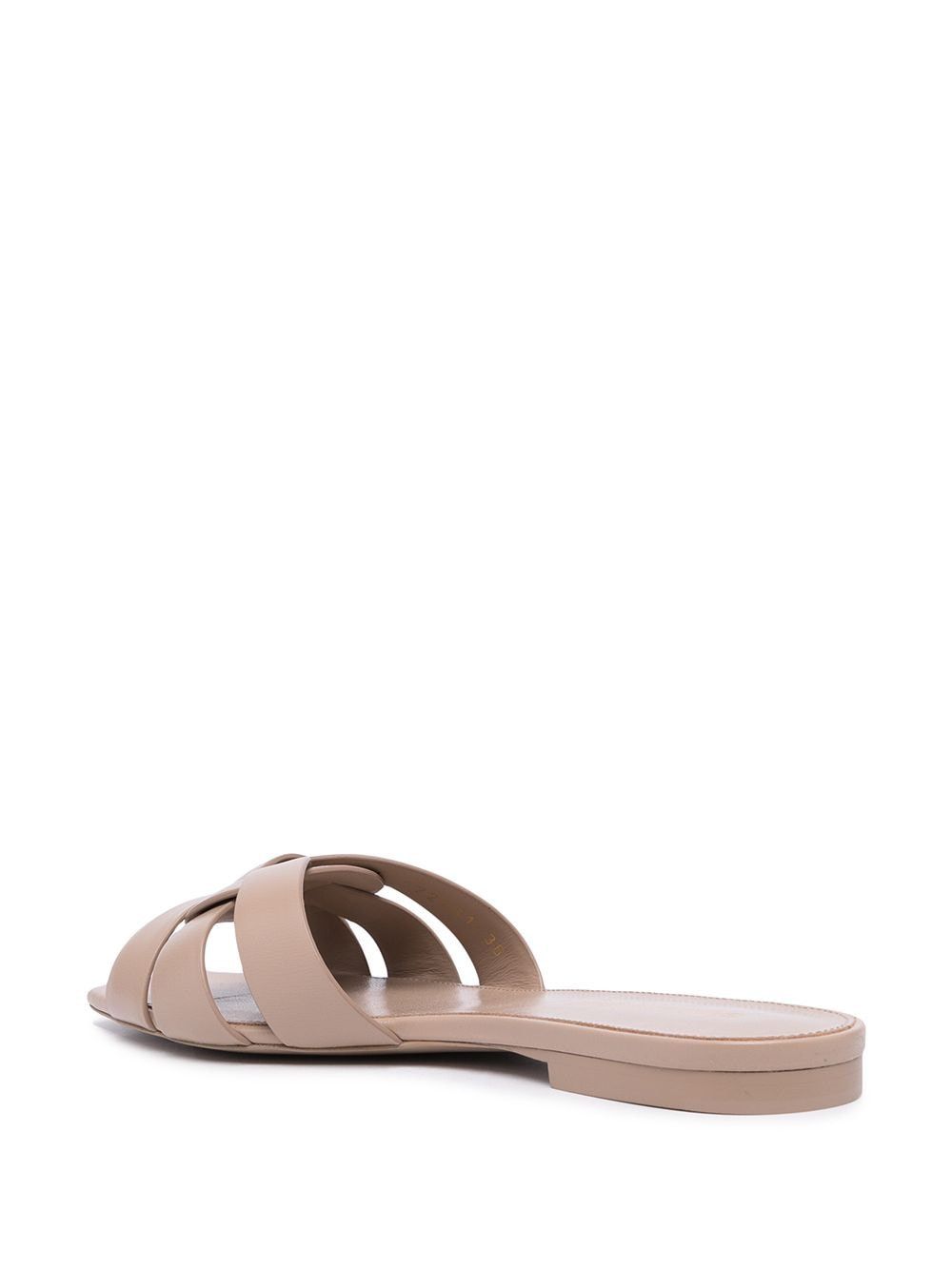 Saint Laurent Paris TRIBUTE NU PIEDS LEATHER SANDALS Size US 9.5 / IT 39.5 - 3 Thumbnail