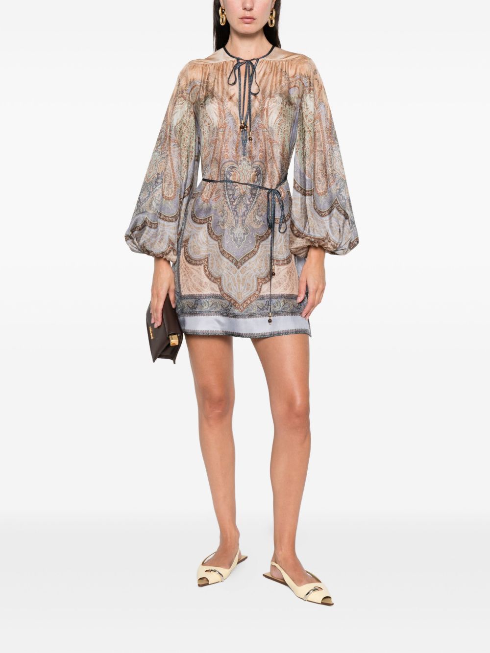 Zimmermann WANDERLUST SILK TUNIC Size L / US 10 / IT 46 - 2 Thumbnail