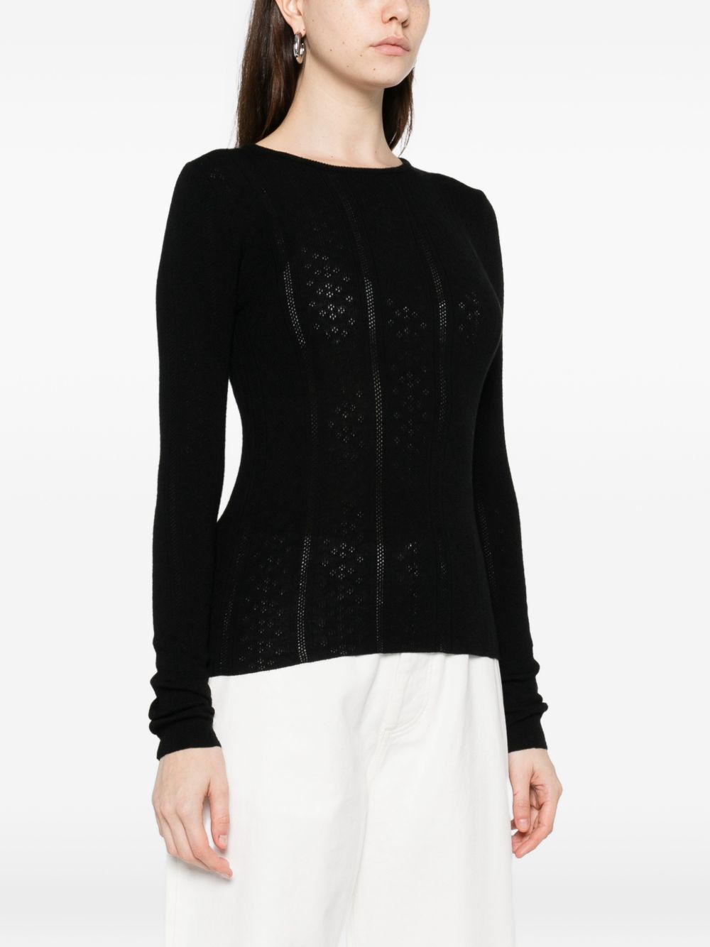 HERSKIND WOOL CREWNECK SWEATER Size XS / US 0-2 / IT 36-38 - 4 Thumbnail