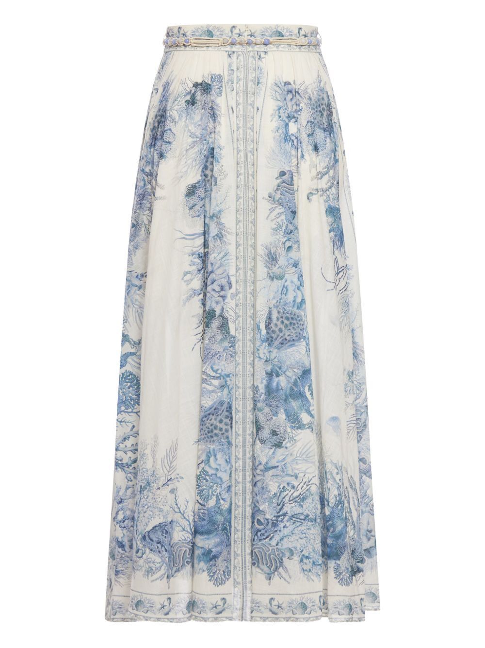 Zimmermann WANDERLUST COTTON MAXI SKIRT Size 26" / US 2 / IT 38 - 2 Thumbnail