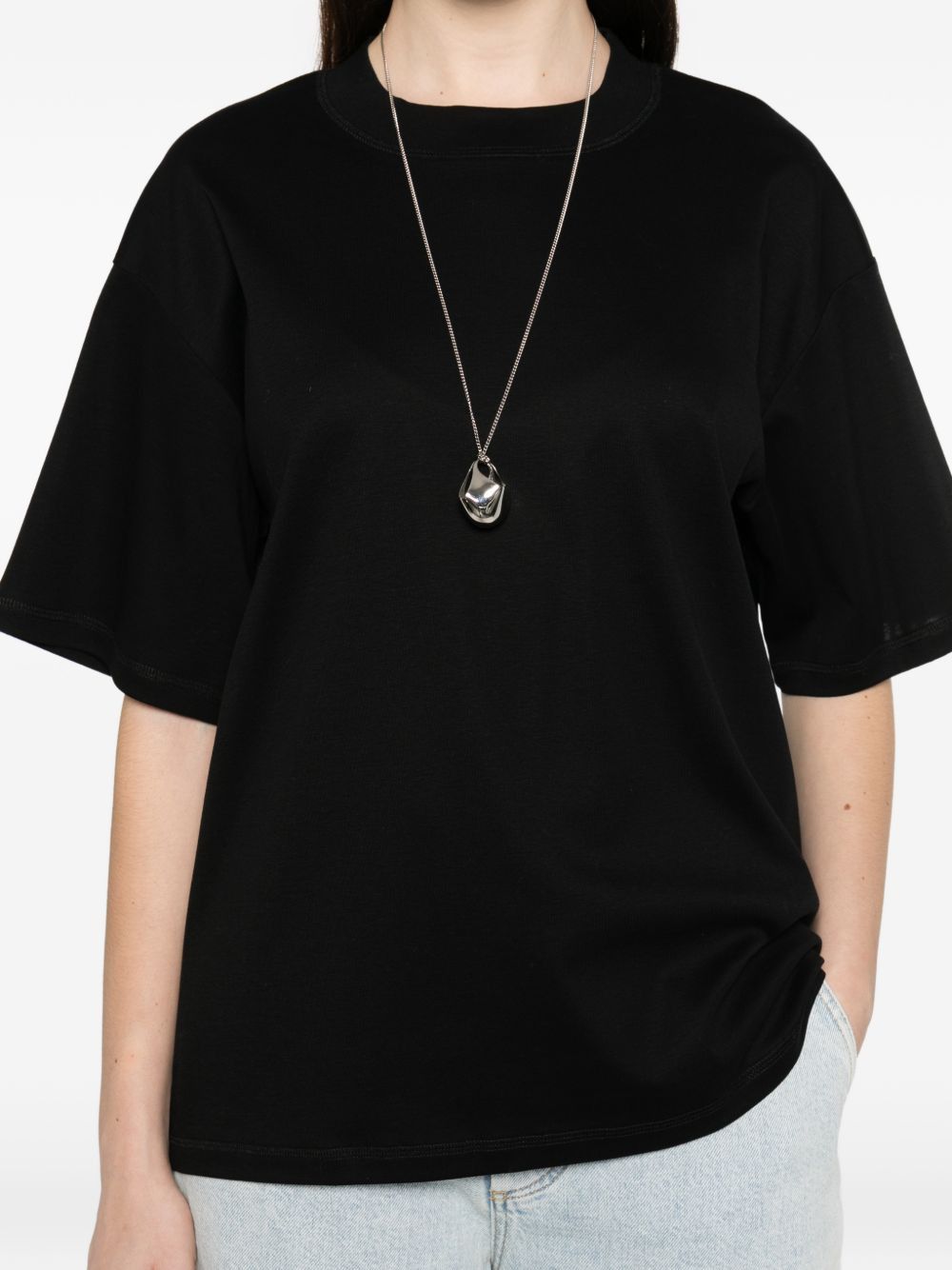 HERSKIND LARSSON COTTON T-SHIRT Size S / US 4 / IT 40 - 4 Thumbnail