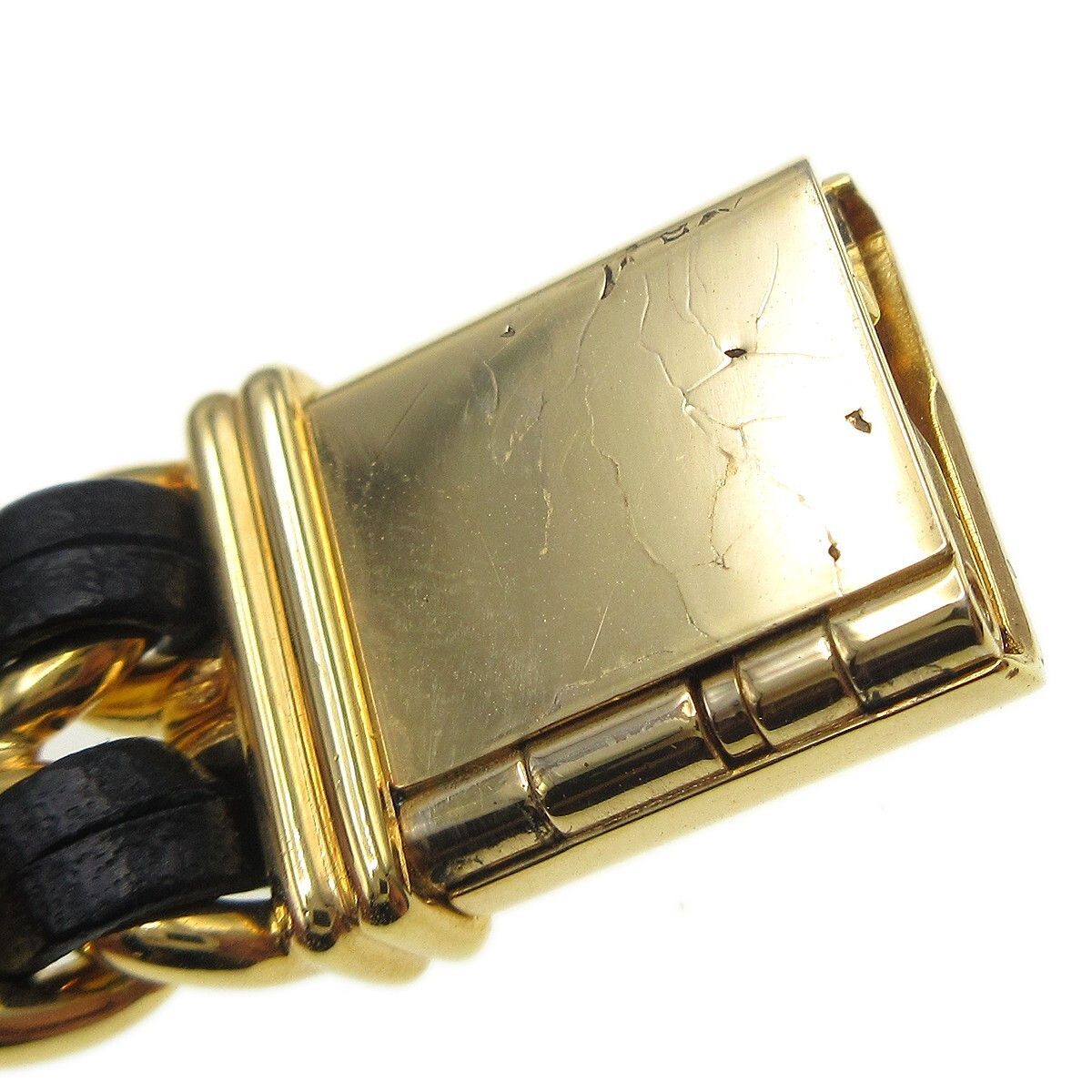 Chanel Chanel Premiere Rock Quartz Plated Metal and Leather Size ONE SIZE - 6 Thumbnail