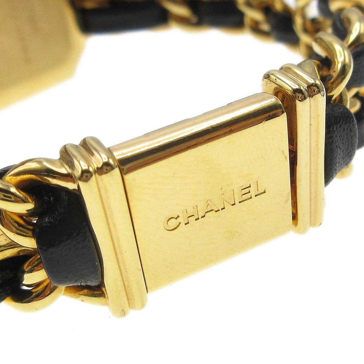 Chanel Chanel Premiere Rock Quartz Plated Metal and Leather Size ONE SIZE - 4 Thumbnail