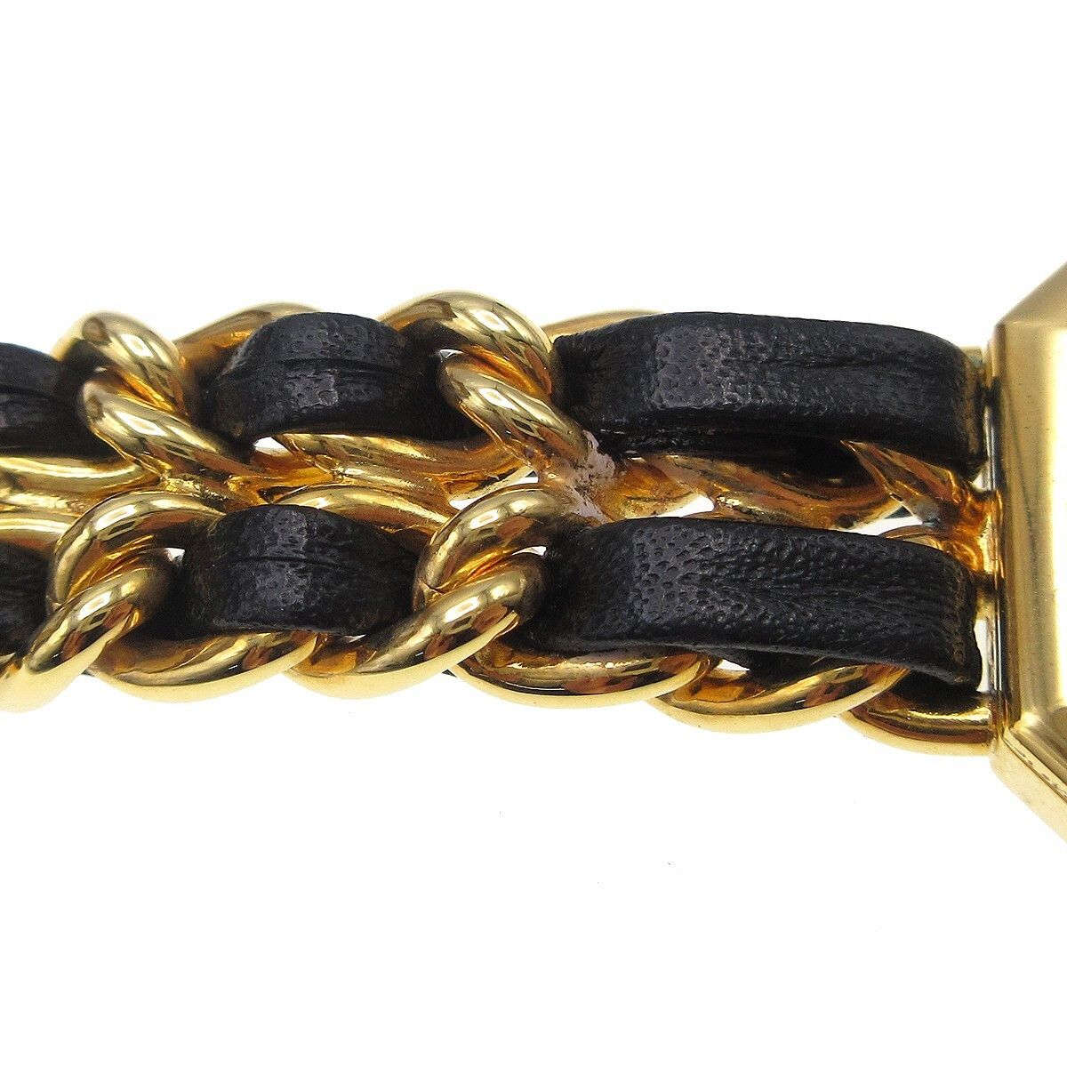 Chanel Chanel Premiere Rock Quartz Plated Metal and Leather Size ONE SIZE - 8 Thumbnail