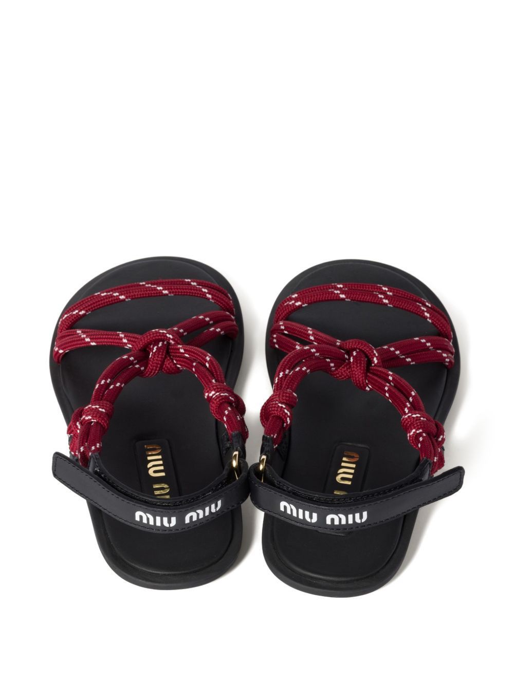 Miu Miu FLAT SANDALS Size US 10 / IT 40 - 2 Thumbnail