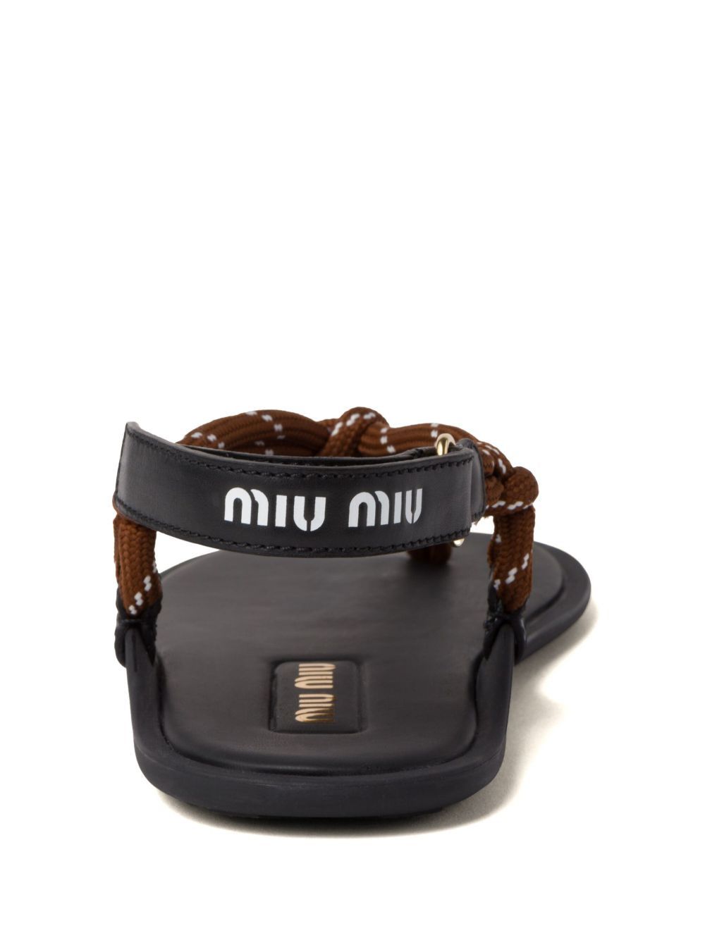 Miu Miu THONG SANDALS Size US 7 / IT 37 - 4 Thumbnail