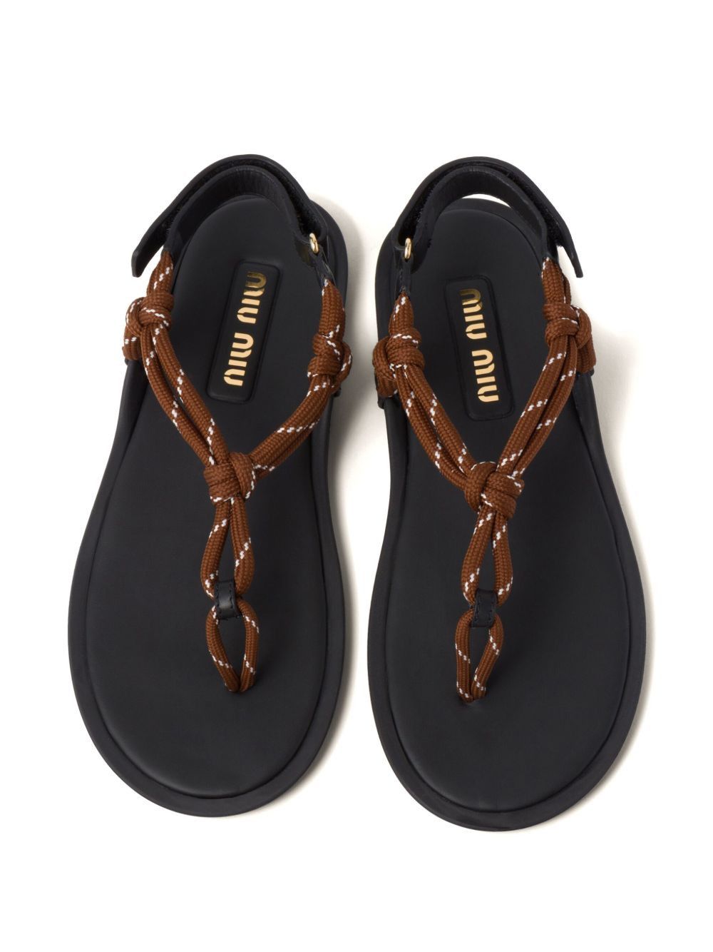 Miu Miu THONG SANDALS Size US 9 / IT 39 - 3 Thumbnail
