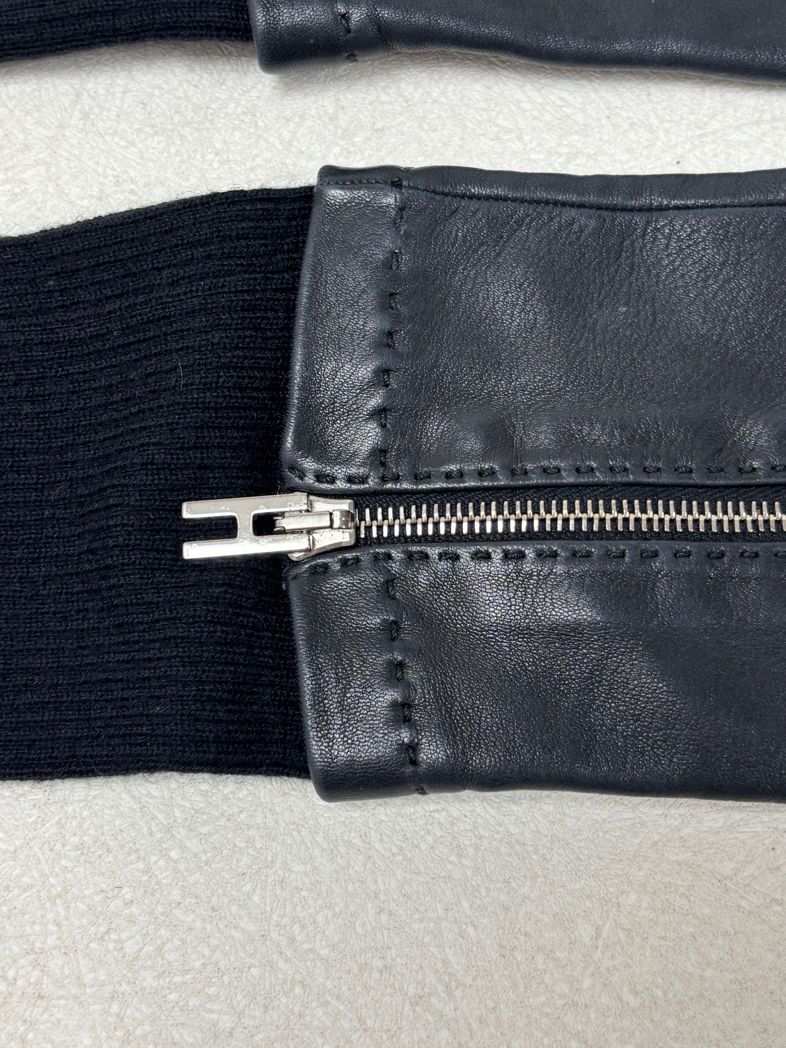 Other HERMÈS Gants en cuir et cachemire Size ONE SIZE - 2 Thumbnail