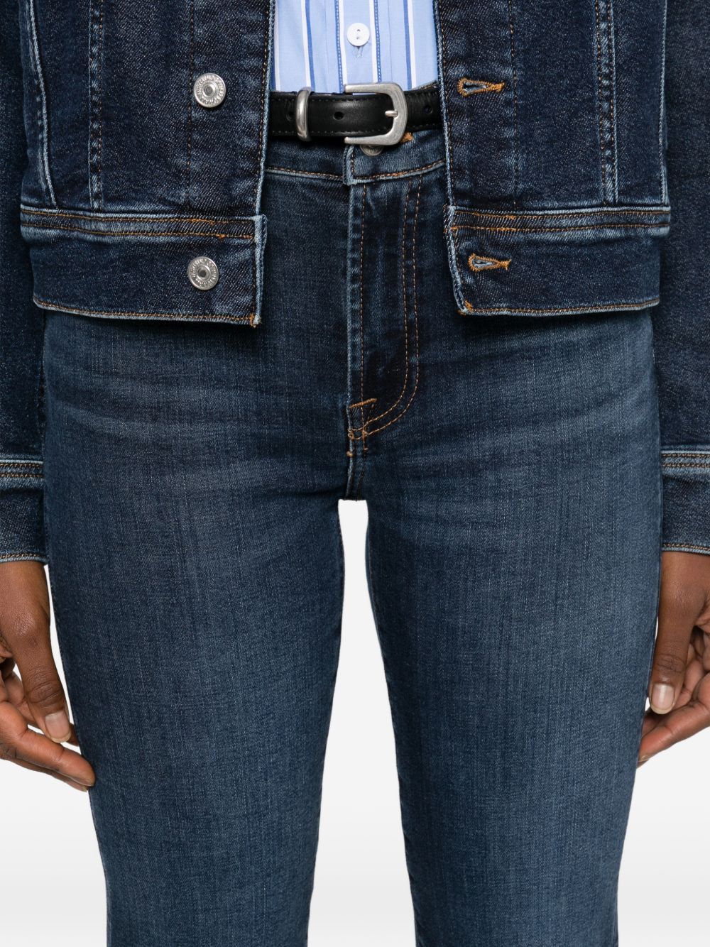 THE LEGGY BOOTCUT DENIM JEANS