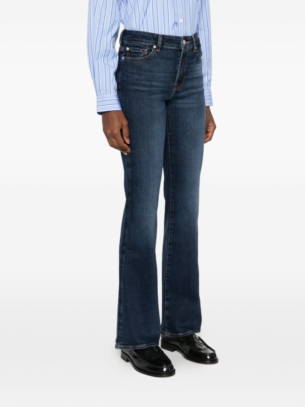 THE LEGGY BOOTCUT DENIM JEANS