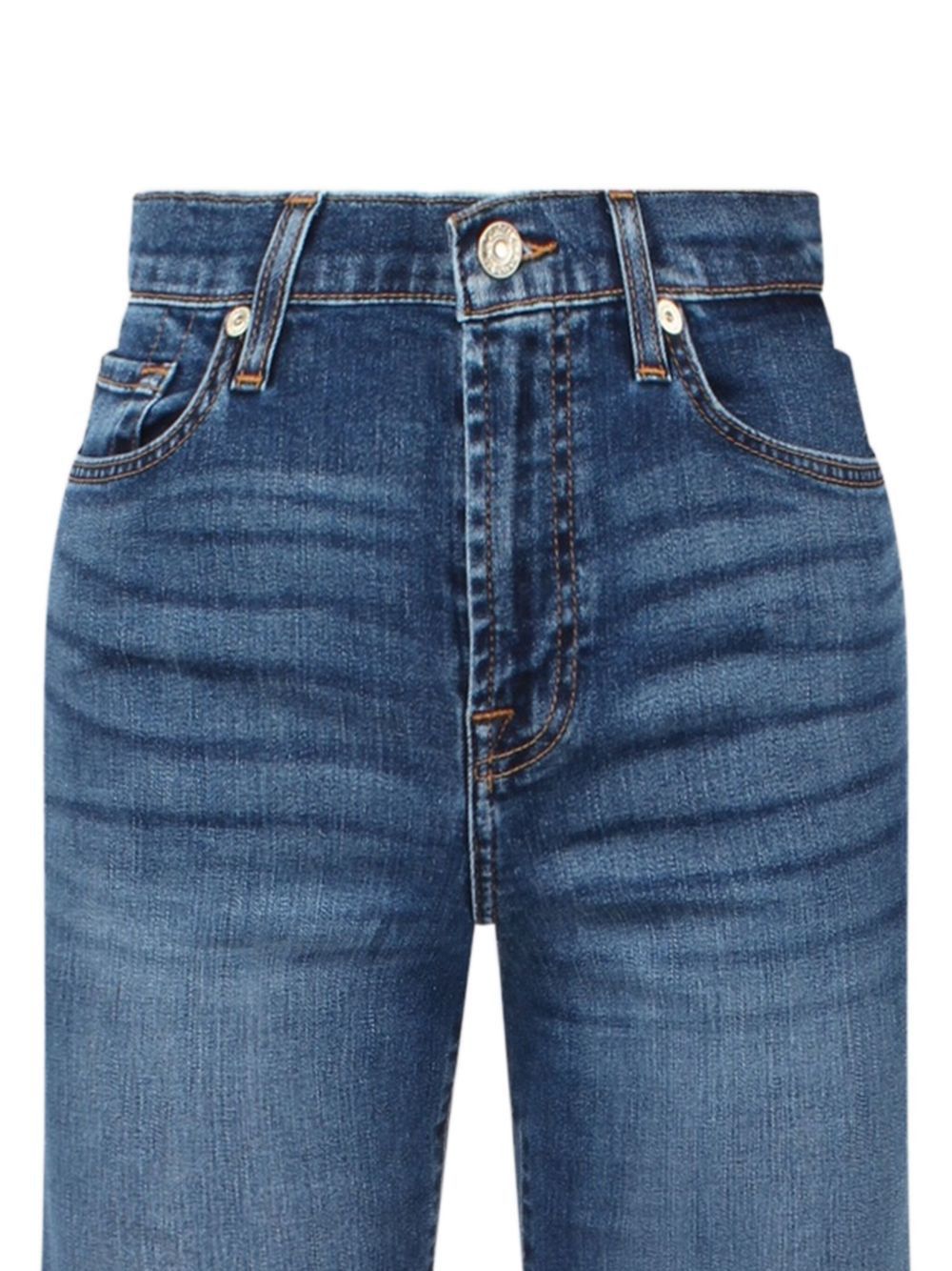 7 For All Mankind MODERN DOJO DENIM JEANS Size 27" / US 4 / IT 40 - 2 Thumbnail