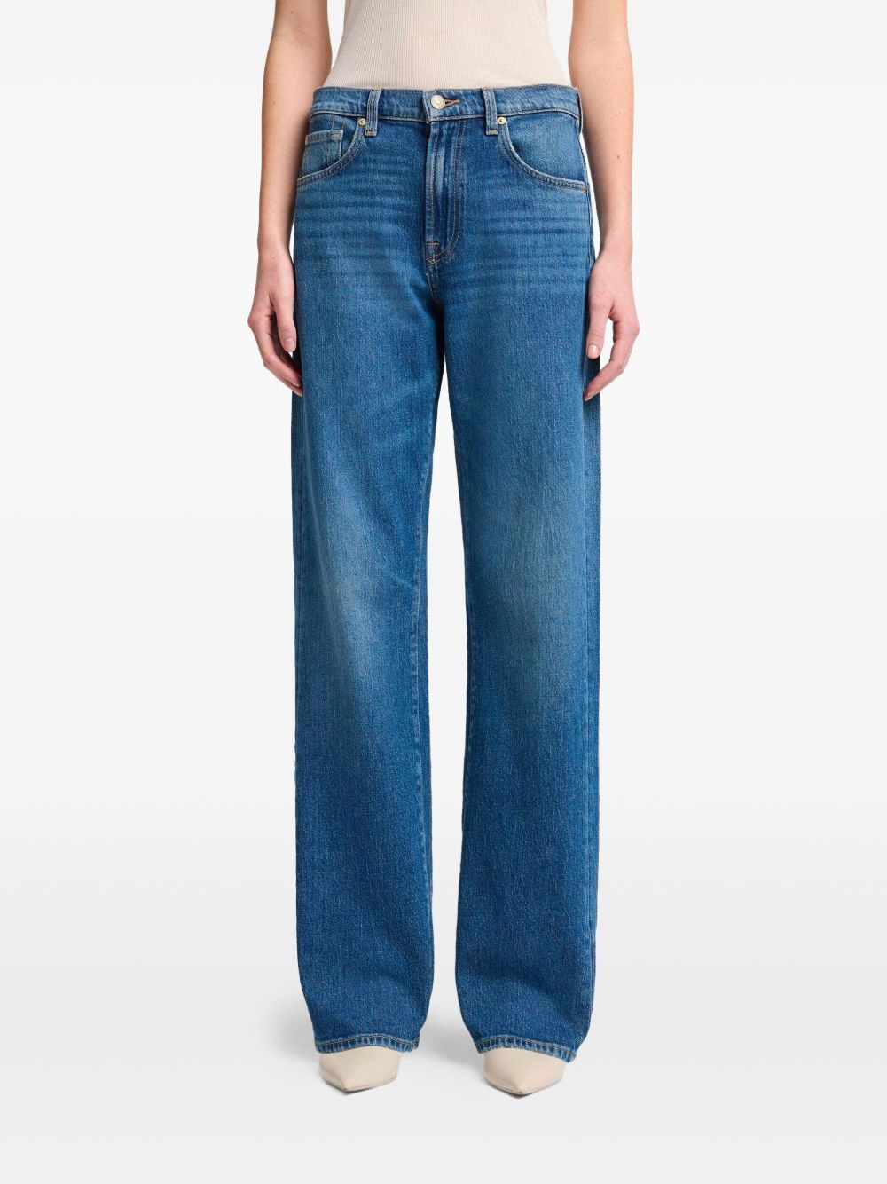 7 For All Mankind TESS DENIM JEANS Size 25" / US 0 / IT 36 - 4 Thumbnail