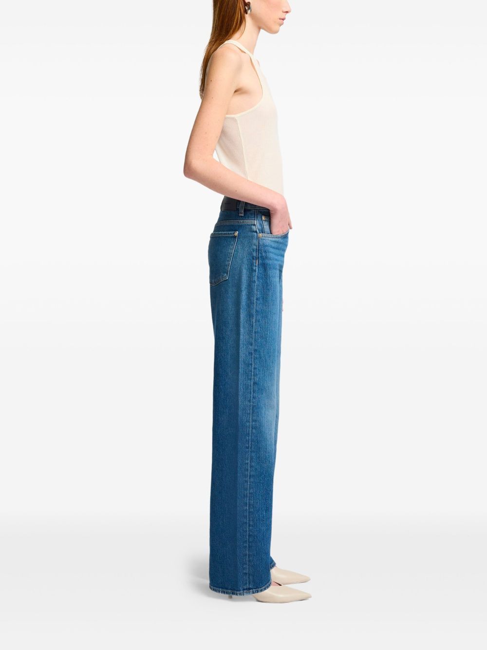 7 For All Mankind TESS DENIM JEANS Size 27" / US 4 / IT 40 - 3 Thumbnail