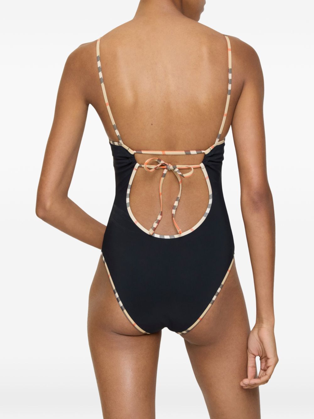 Burberry CHECK DETAIL SWIMSUIT Size M / US 6-8 / IT 42-44 - 3 Thumbnail