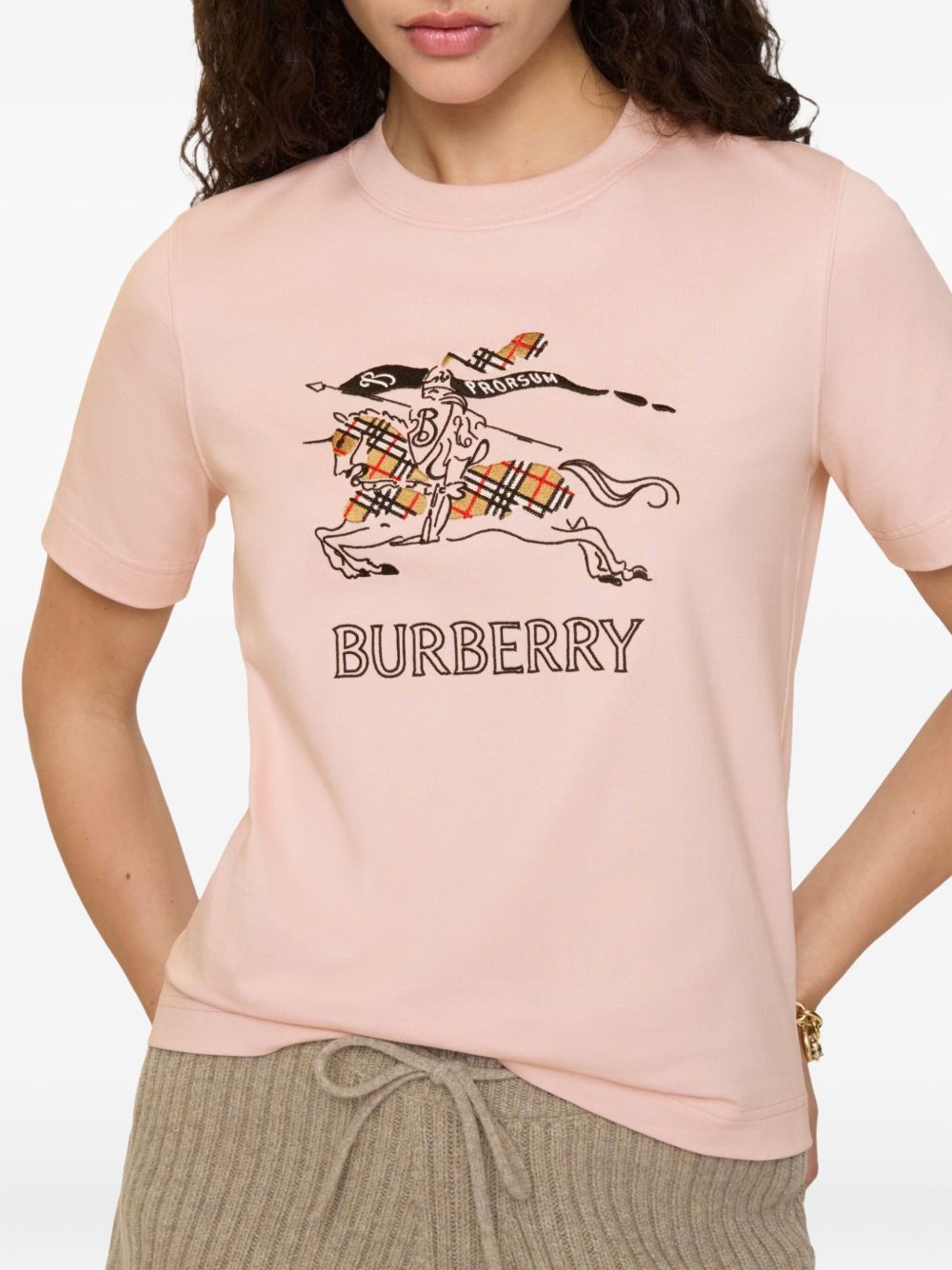 Burberry EKD COTTON T-SHIRT Size S / US 4 / IT 40 - 3 Thumbnail