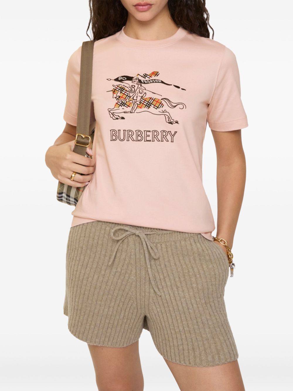 Burberry EKD COTTON T-SHIRT Size S / US 4 / IT 40 - 2 Thumbnail