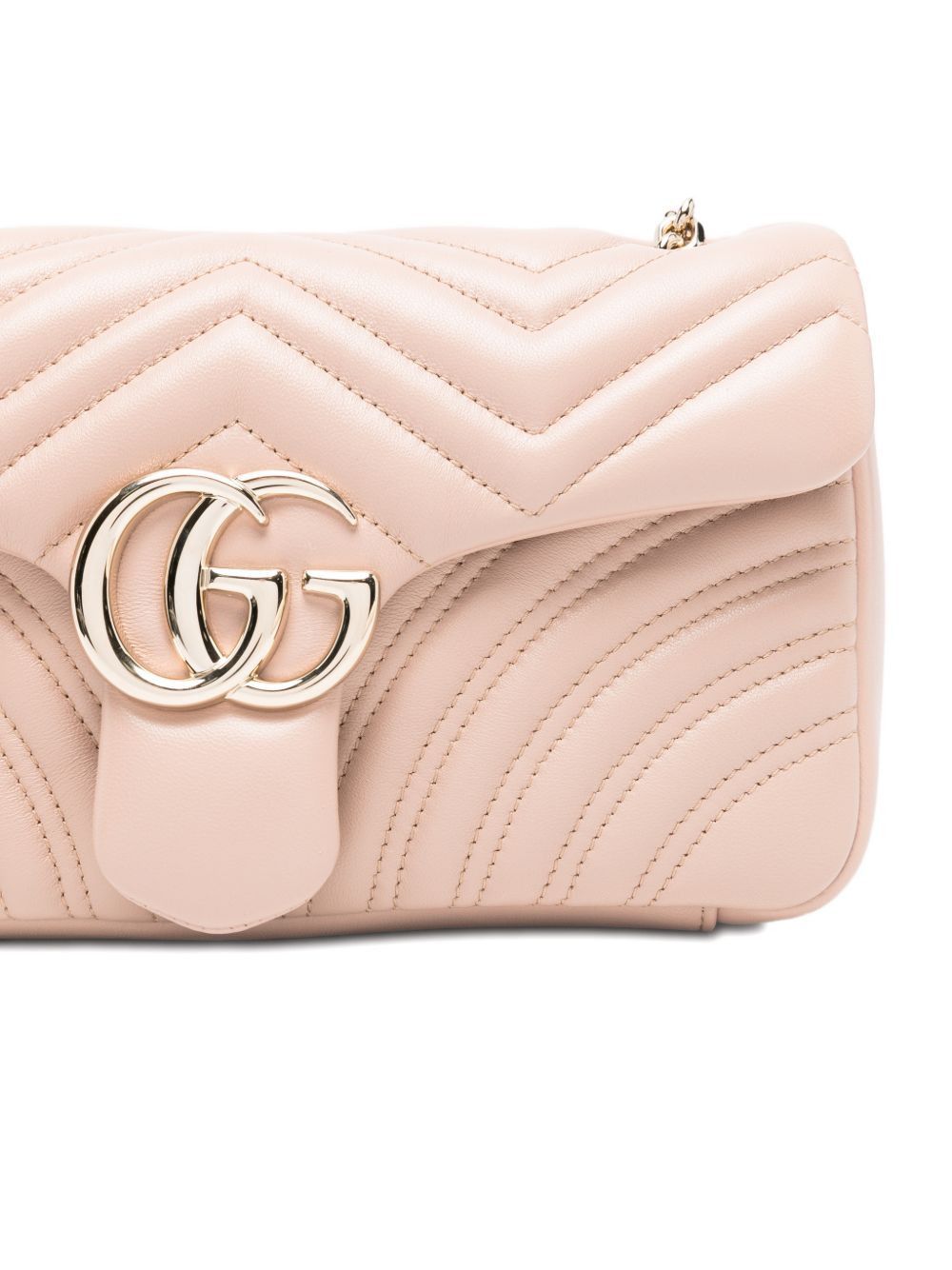 Gucci GG MARMONT LEATHER SHOULDER BAG Size ONE SIZE - 3 Thumbnail