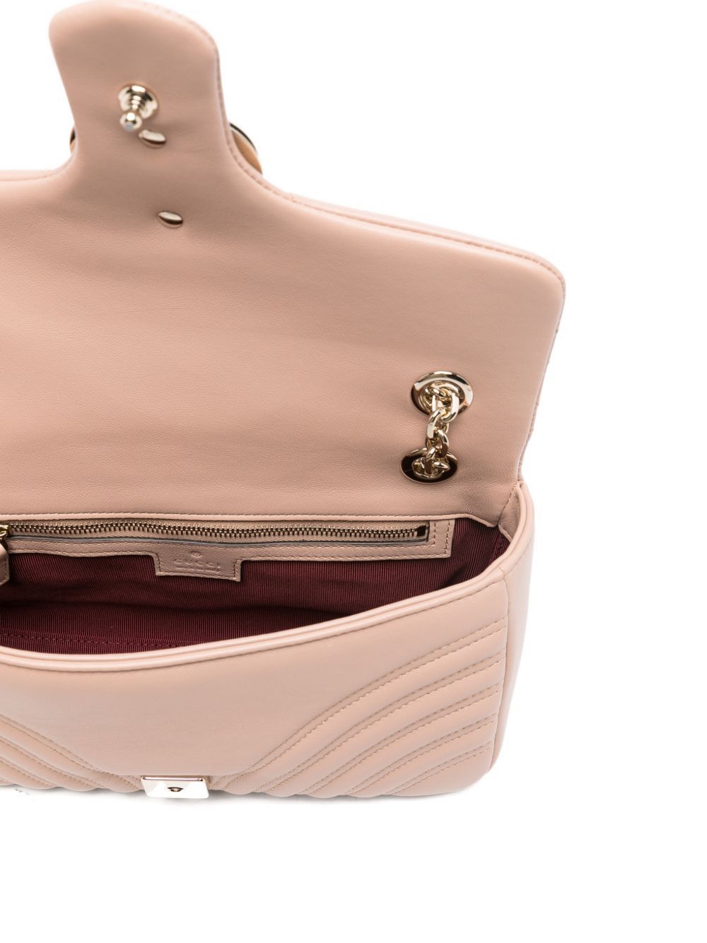 Gucci GG MARMONT LEATHER SHOULDER BAG Size ONE SIZE - 2 Thumbnail