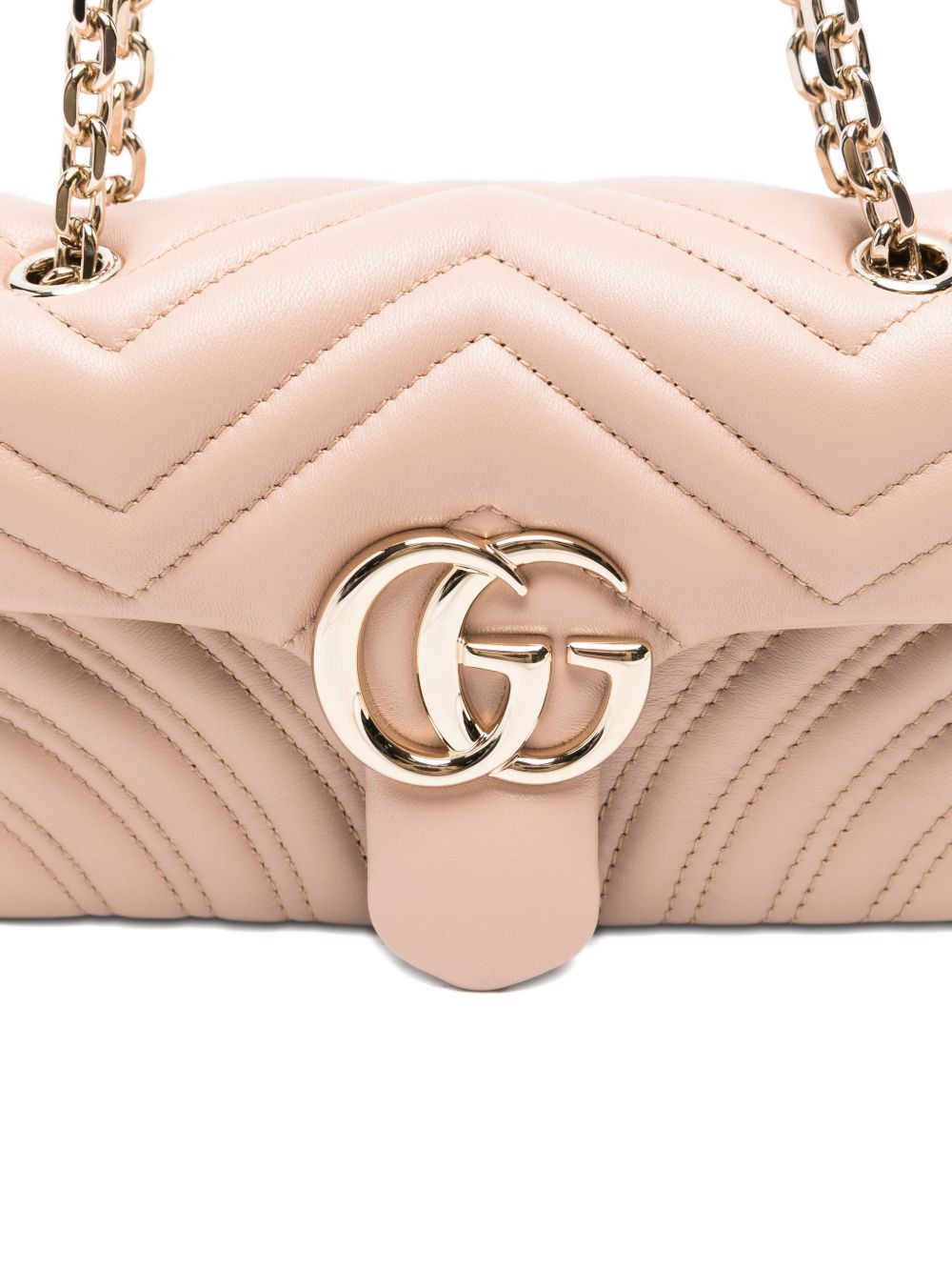 Gucci GG MARMONT LEATHER SHOULDER BAG Size ONE SIZE - 2 Thumbnail