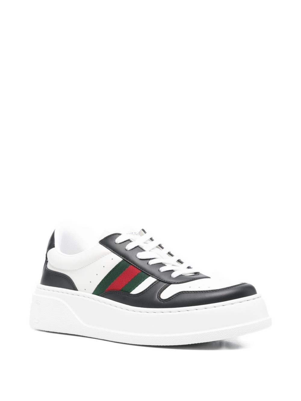 Gucci CHUNKY B LEATHER SNEAKERS Size US 10 / EU 43 - 4 Thumbnail