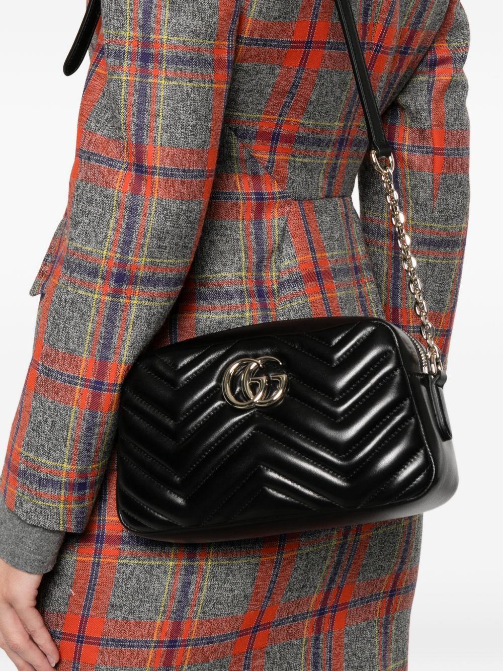 Gucci GG MARMONT LEATHER CAMERA BAG Size ONE SIZE - 3 Thumbnail