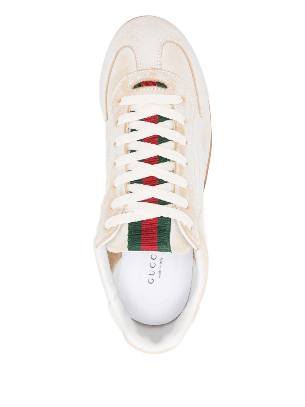 Gucci LEATHER SNEAKERS Size US 9 / IT 39 - 4 Thumbnail