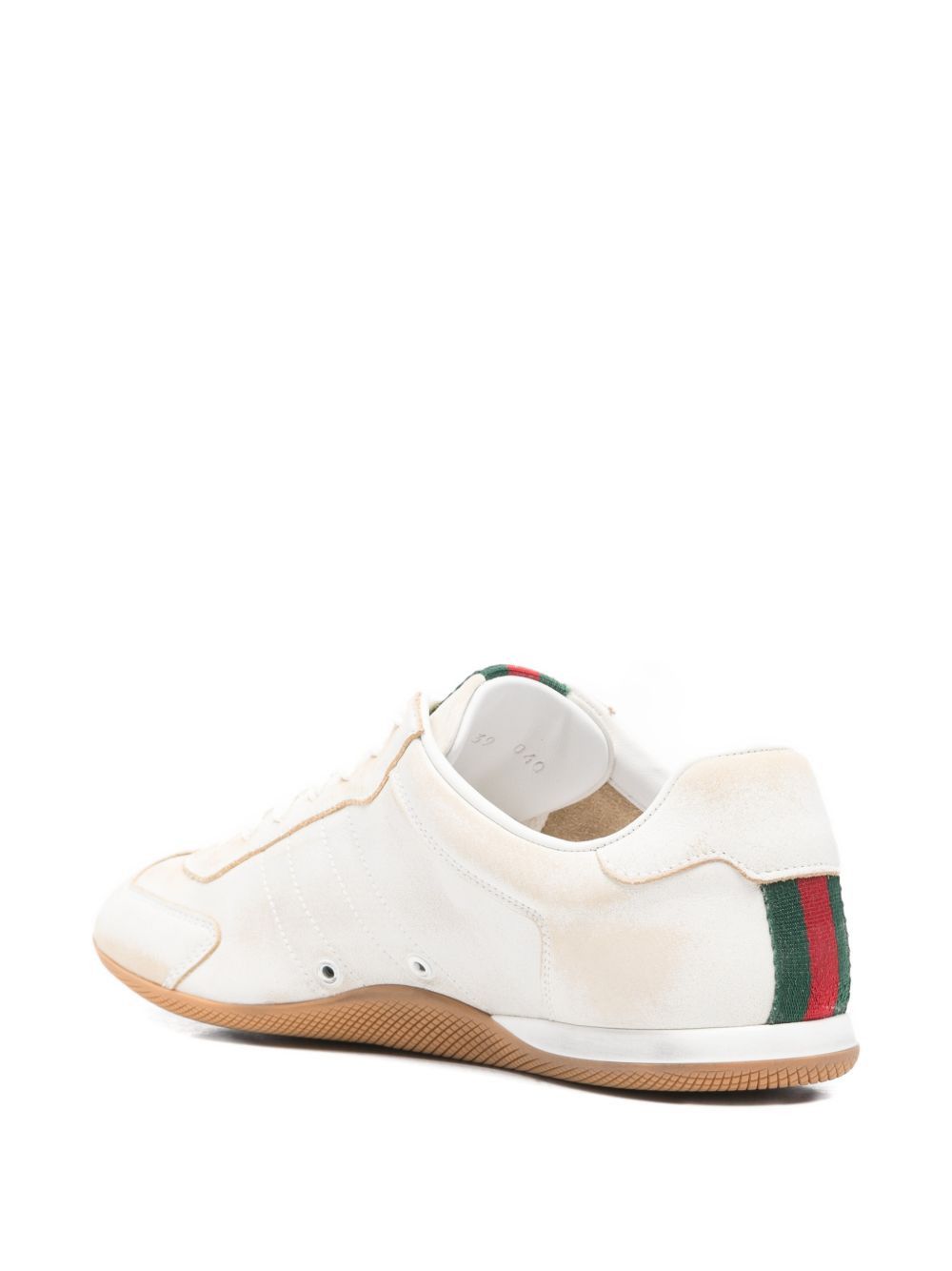 Gucci LEATHER SNEAKERS Size US 9 / IT 39 - 2 Thumbnail