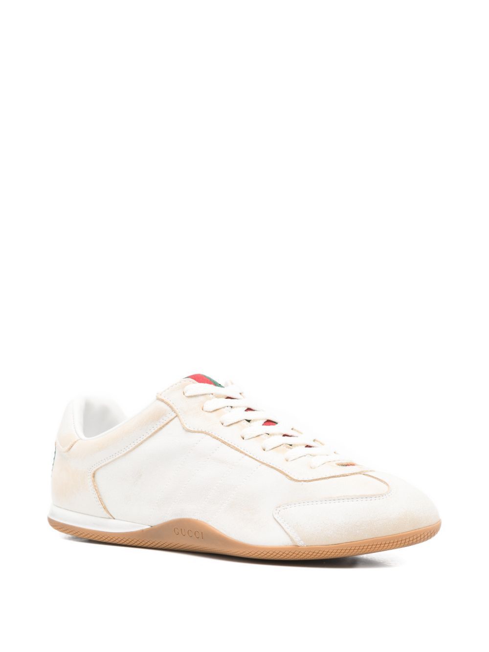 Gucci LEATHER SNEAKERS Size US 11 / IT 41 - 3 Thumbnail
