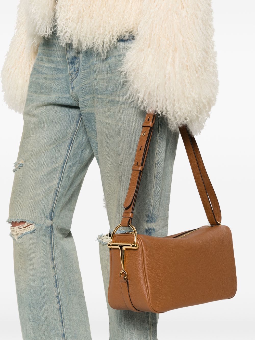 Gucci HALF HORSEBIT MEDIUM LEATHER SHOULDER BAG Size ONE SIZE - 5 Thumbnail