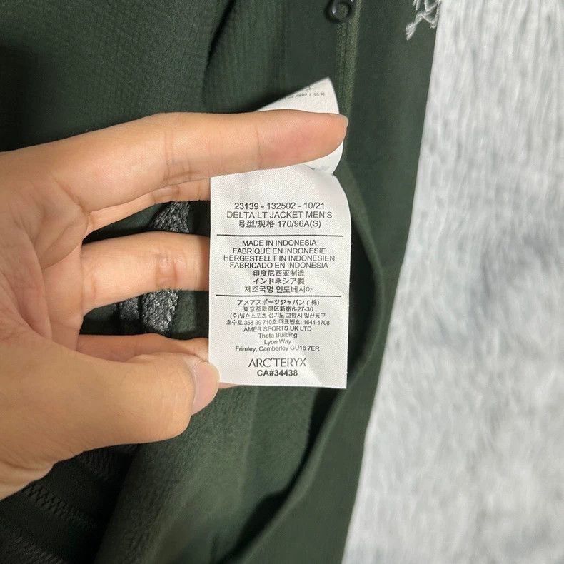 Arc'teryx Arcteryx Delta LT Fleece Jacket Green-yf Size US S / EU 44-46 / 1 - 6 Thumbnail