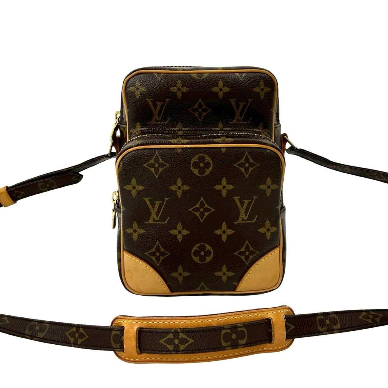 Louis Vuitton Louis Vuitton Louis Vuitton Amazon Monogram Leather Shoulder Bag Canvas Shoulder Bag DUTY FREE for USA Size ONE SIZE - 2 Thumbnail