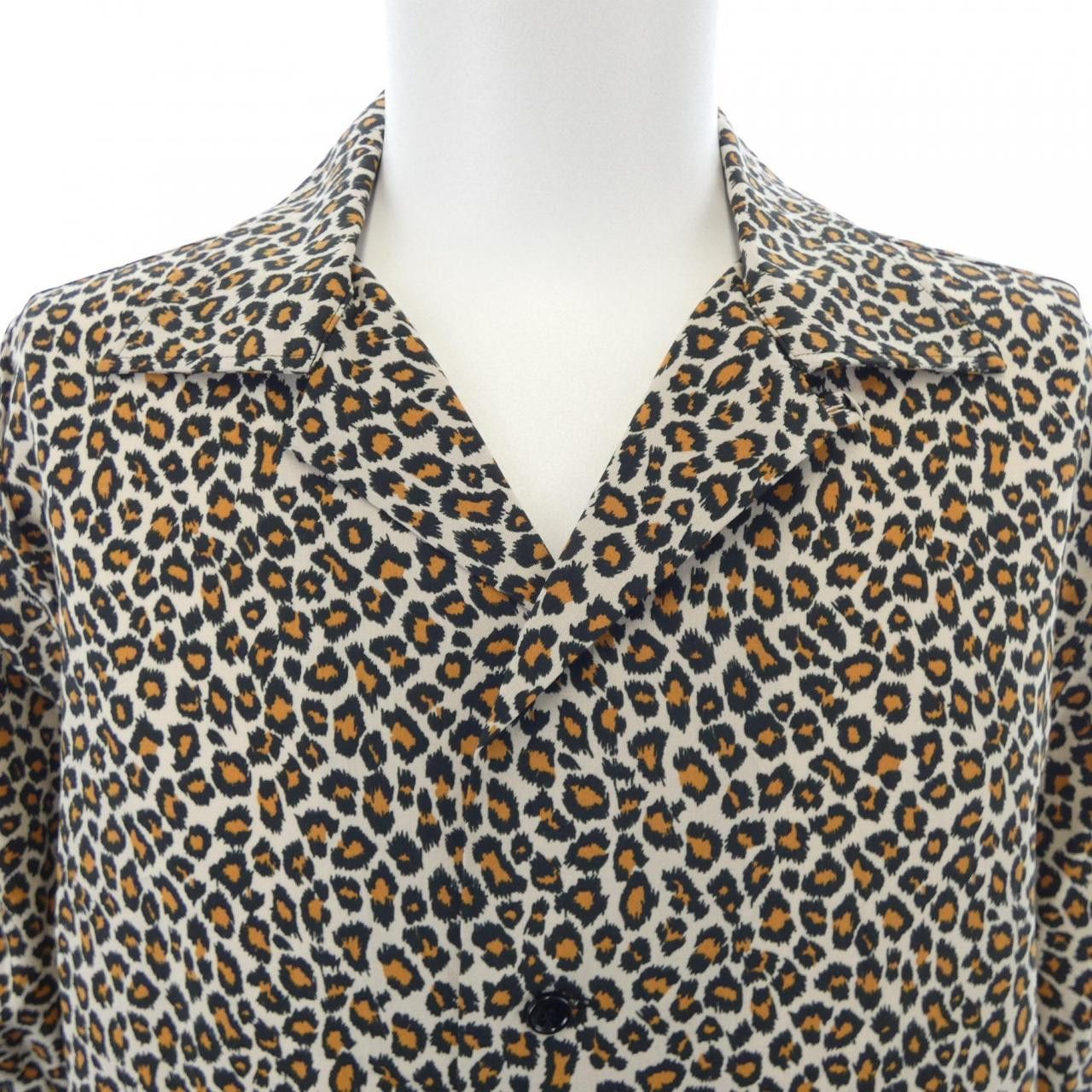 Celine Celine Celine S/S Shirt Shirt Cotton Dress Shirt 2C036900H DUTY FREE for USA Size ONE SIZE - 5 Thumbnail