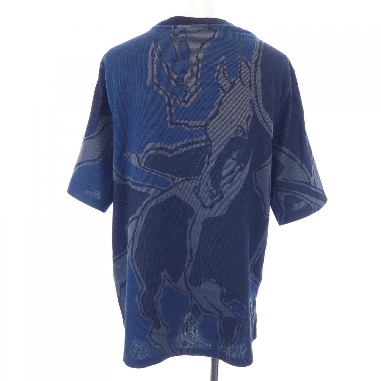 Hermes Hermes Hermès LA DANSE DES CHEVAUX M T-shirt Cotton T-Shirts DUTY FREE for USA Size ONE SIZE - 2 Thumbnail