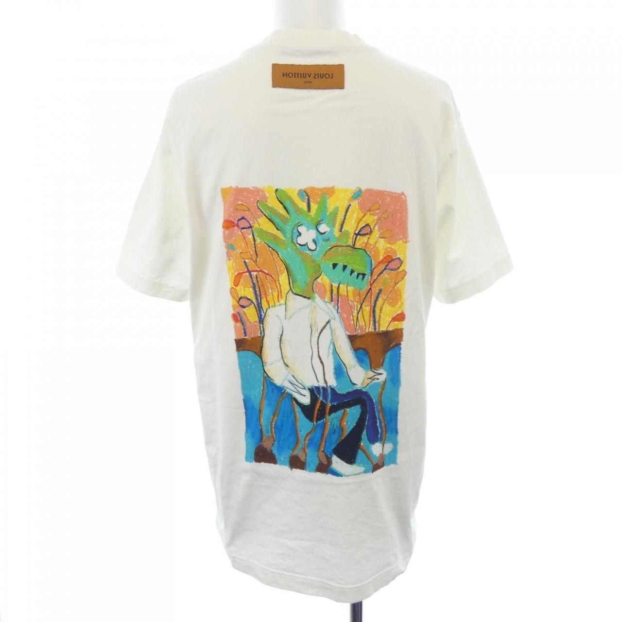 Louis Vuitton Louis Vuitton Louis Vuitton LV Friend Inside Out T-shirt Cotton T-Shirts HKY73WNPG DUTY FREE for USA Size ONE SIZE - 2 Thumbnail