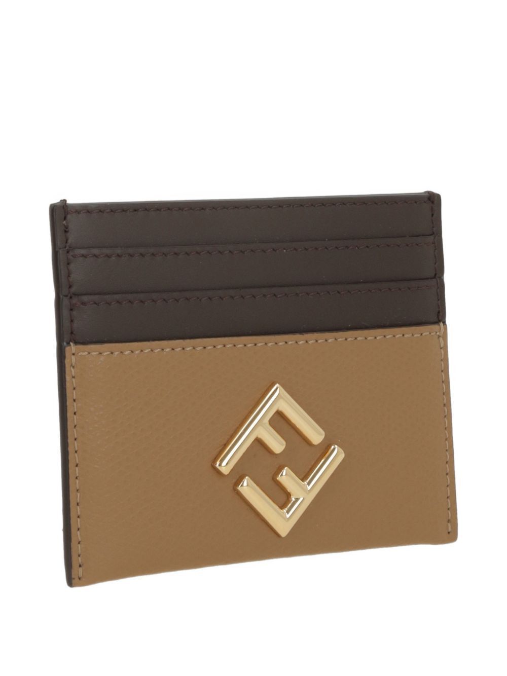 Fendi FF DIAMONDS LEATHER CARD CASE Size ONE SIZE - 3 Thumbnail