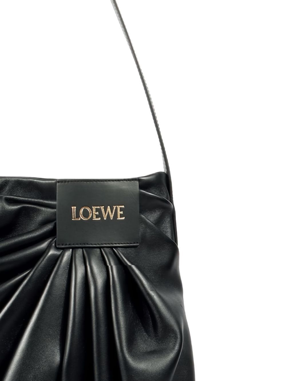Loewe DRAPED LEATHER TOTE BAG Size ONE SIZE - 2 Thumbnail