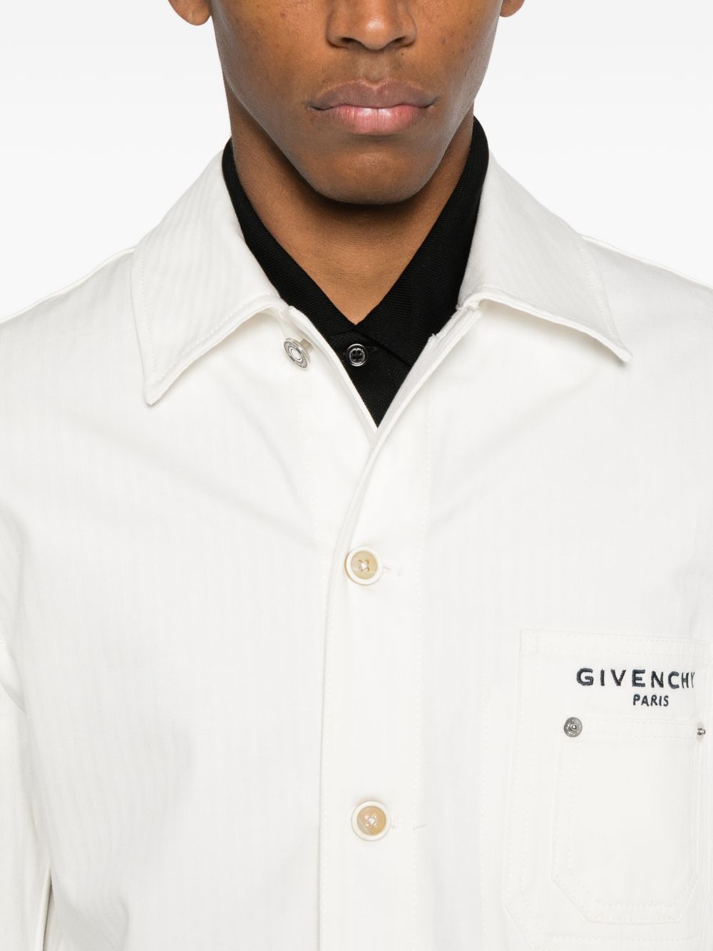 Givenchy DENIM COTTON JACKET Size US M / EU 48-50 / 2 - 3 Thumbnail