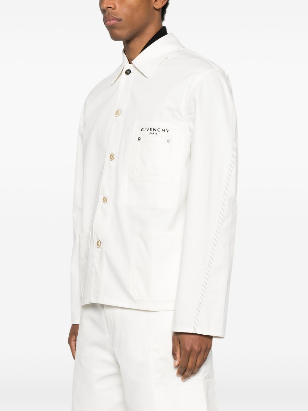 Givenchy DENIM COTTON JACKET Size US M / EU 48-50 / 2 - 5 Thumbnail