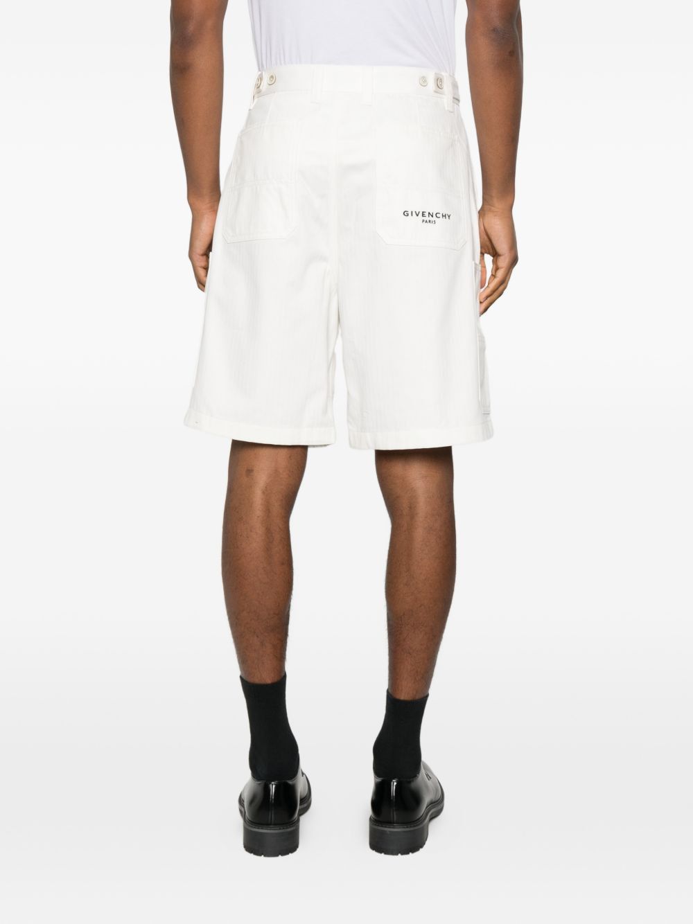 Givenchy DENIM CARGO SHORTS Size US 32 / EU 48 - 2 Thumbnail